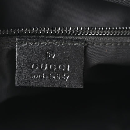 Gucci GG Supreme Monogram Web Messenger Bag Black 6 of 10