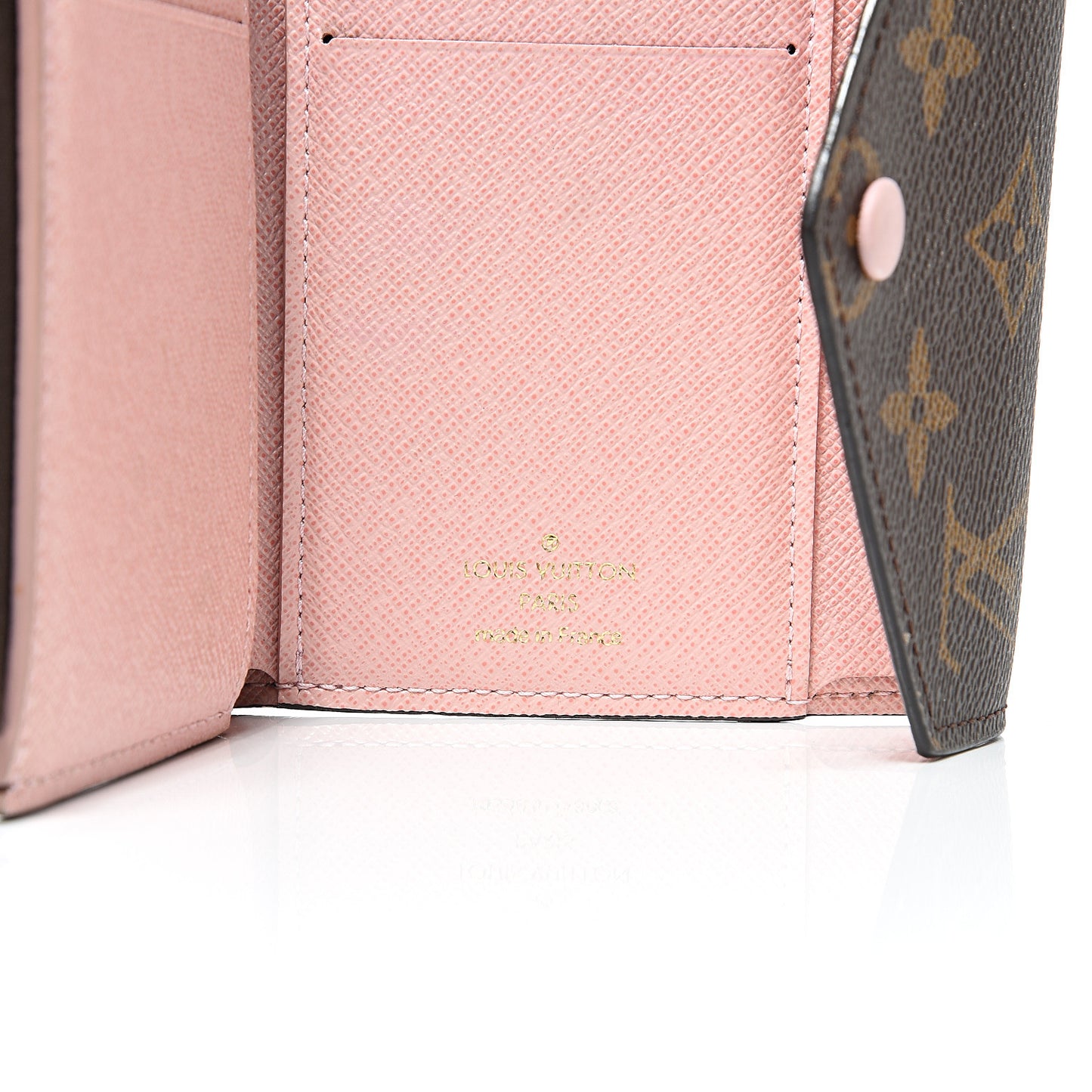 Monogram Victorine Wallet Rose Ballerine