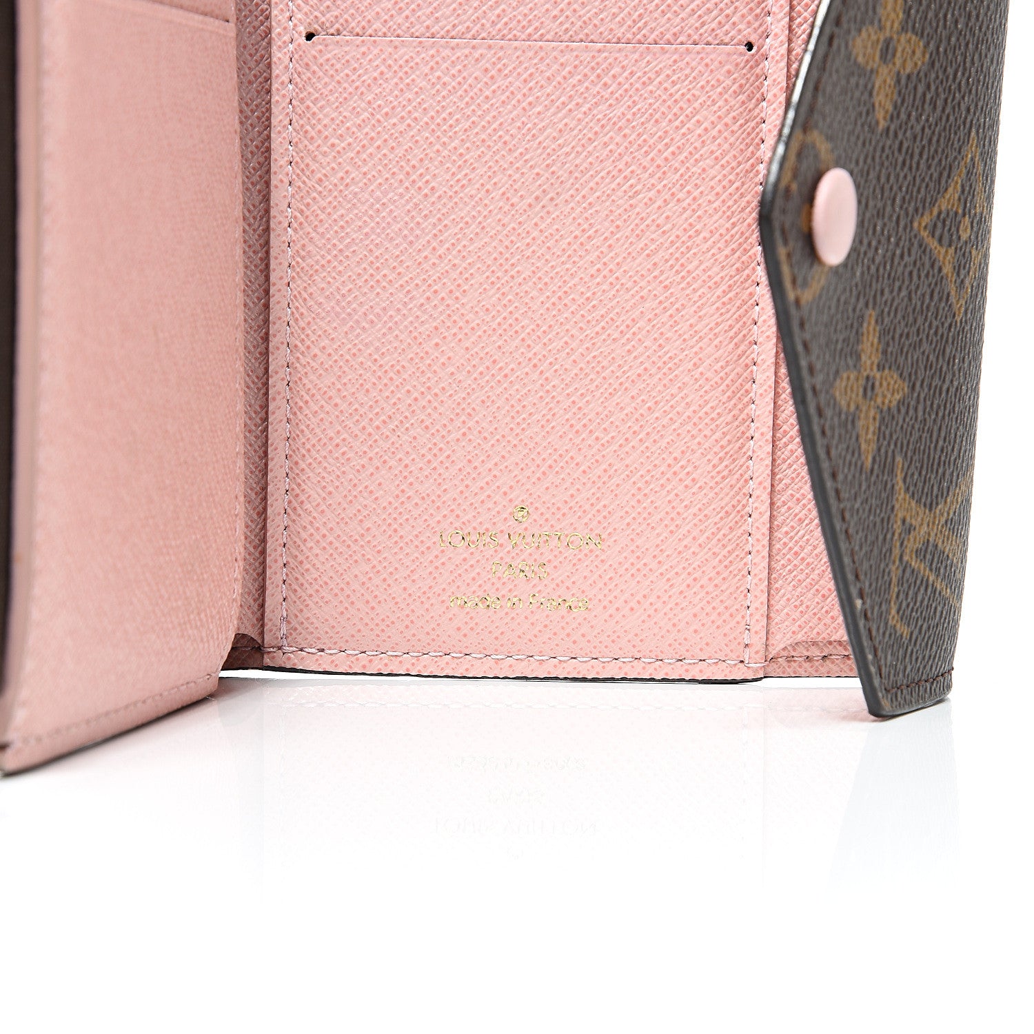 Louis Vuitton Monogram Victorine Wallet Rose Ballerine 5 of 5