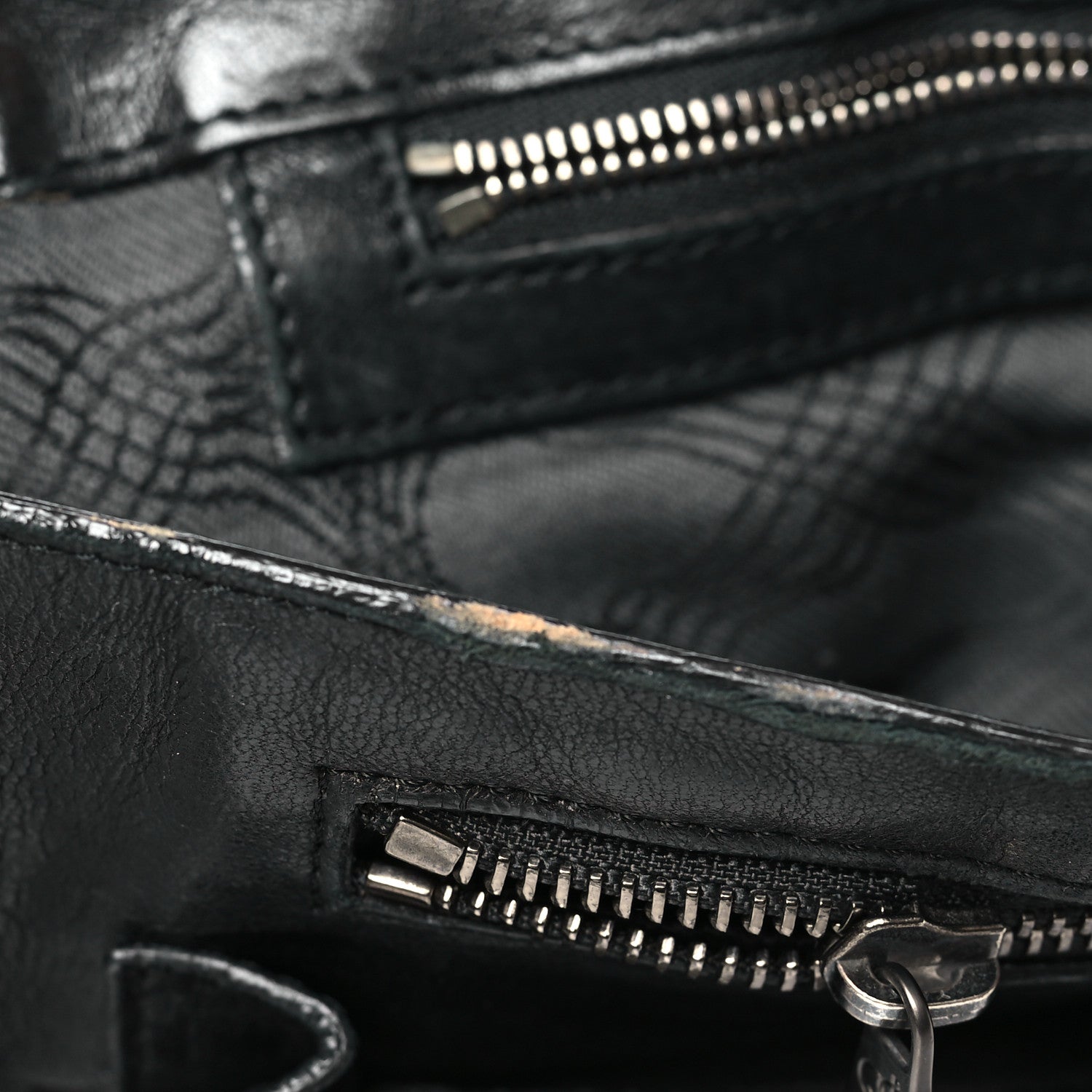 Proenza Schouler Lambskin Medium PS1 Plus Zip Satchel Black 15 of 16