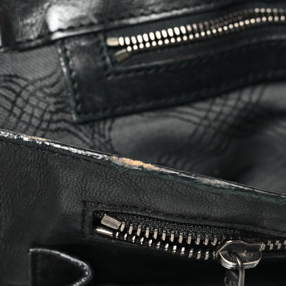 Proenza Schouler Lambskin Medium PS1 Plus Zip Satchel Black 15 of 16