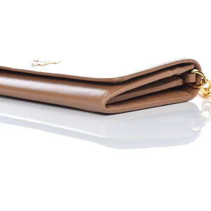 Prada Vitello Move Chain Wallet Caramel 8 of 8