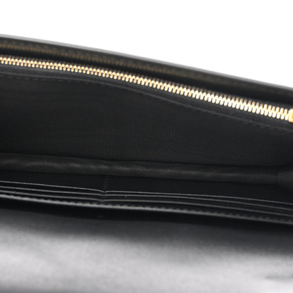 Gucci Calfskin GG Matelasse Chain Wallet Black 5 of 10