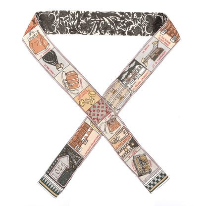 Louis Vuitton Silk Jeu De Louis BB Bandeau Kaki 1 of 3