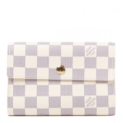Louis Vuitton Damier Azur Alexandra Wallet 1 of 8