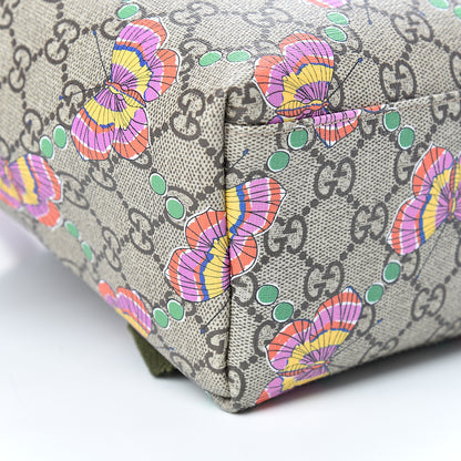 Gucci GG Supreme Monogram Childrens Butterfly Backpack 8 of 9