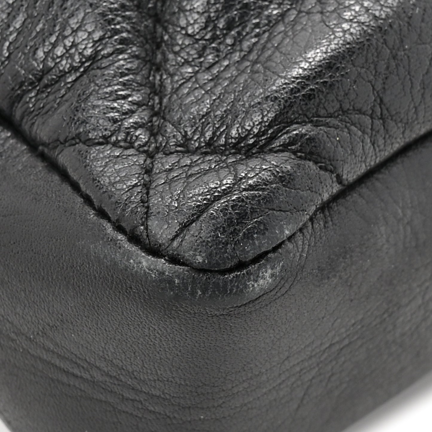 Lambskin Quilted Flap Waist Belt Bag 75 30 Black
