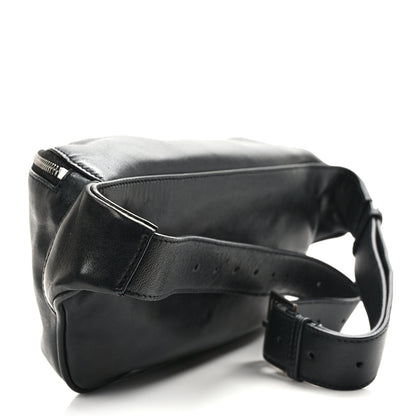 Saint Laurent Calfskin Monogram Belt Bag Black 3 of 9