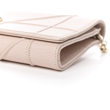Christian Dior Grained Calfskin Diorama Croisiere Chain Wallet Rose Poudre 10 of 10
