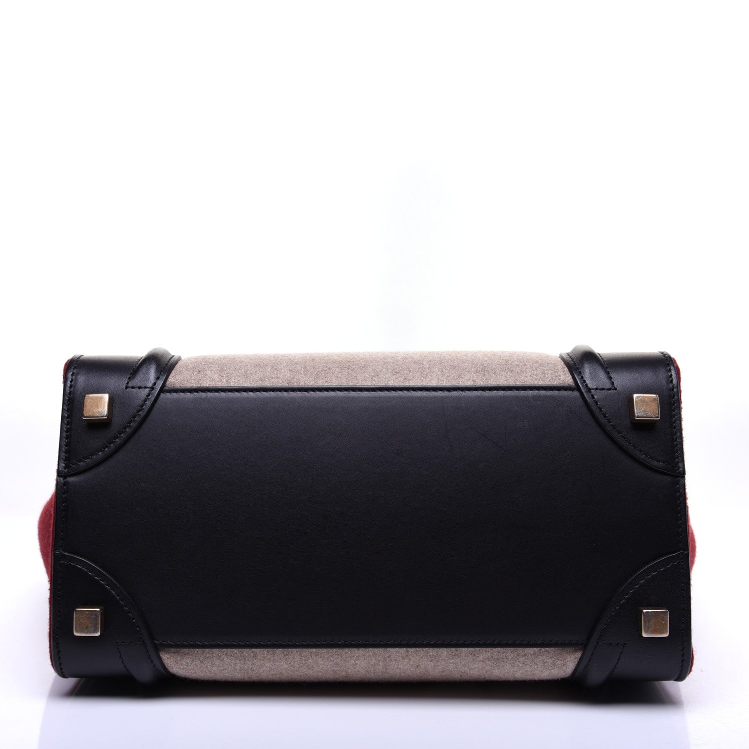 Celine Felt Smooth Calfskin Micro Tri-Color Micro Luggage Beige 11 of 13