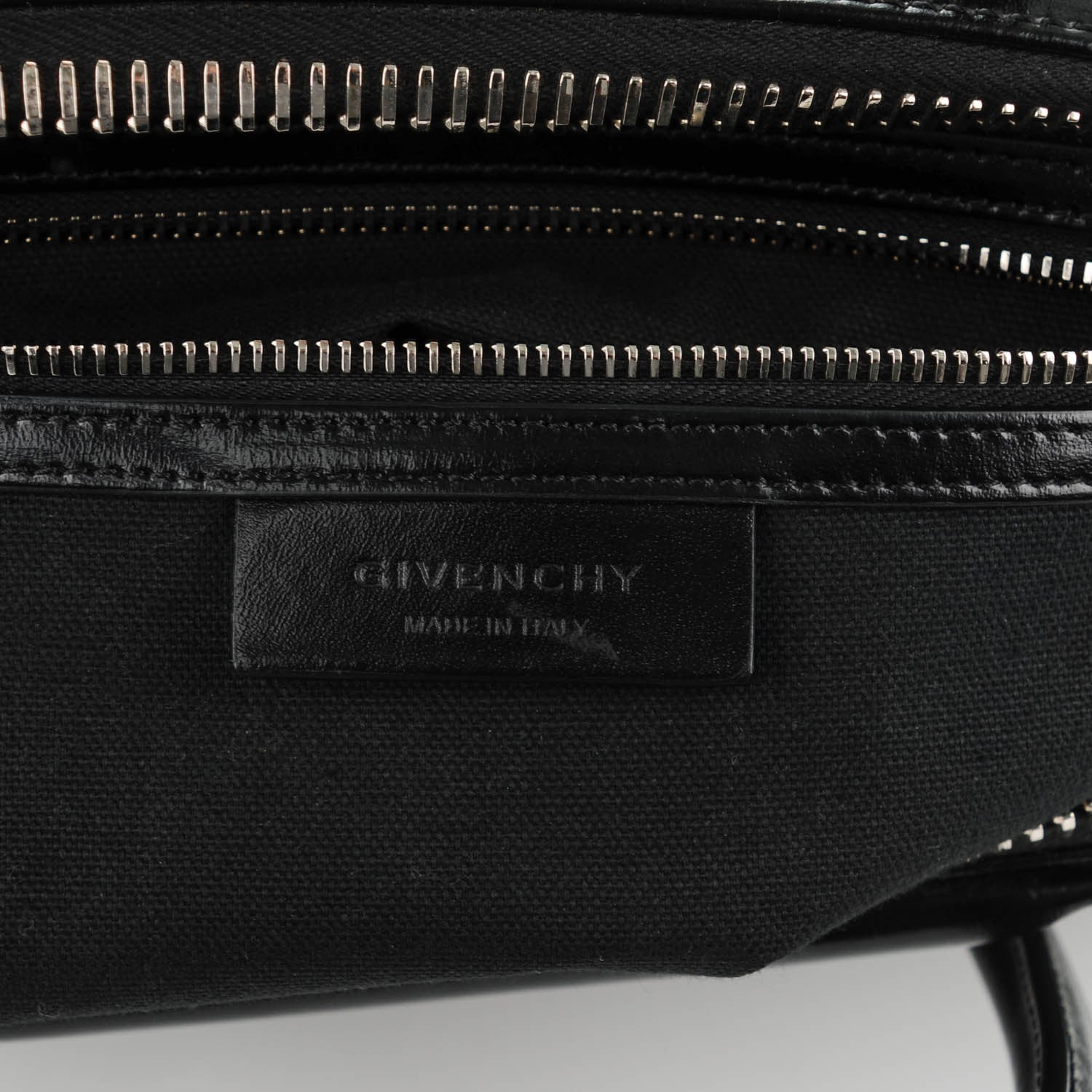 Givenchy Shiny Lord Calfskin Medium Antigona Black 6 of 7
