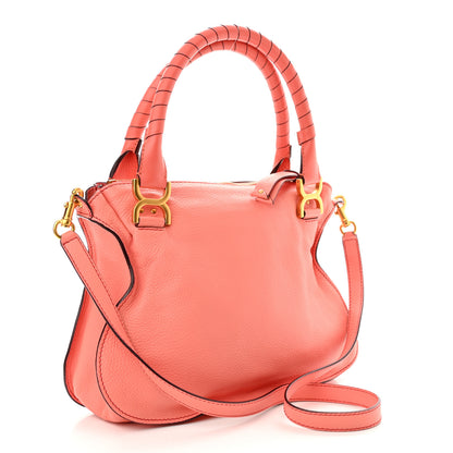 Chloe Calfskin Medium Marcie Satchel Pink 2 of 11