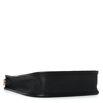 Hermes Taurillon Clemence Evelyne TPM Black 4 of 12