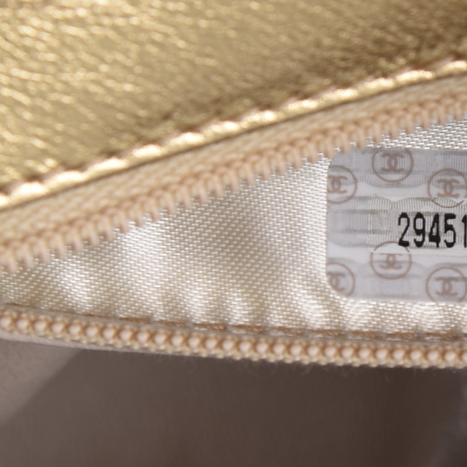 Chanel Metallic Lambskin Quilted Mini Flap Gold 9 of 10