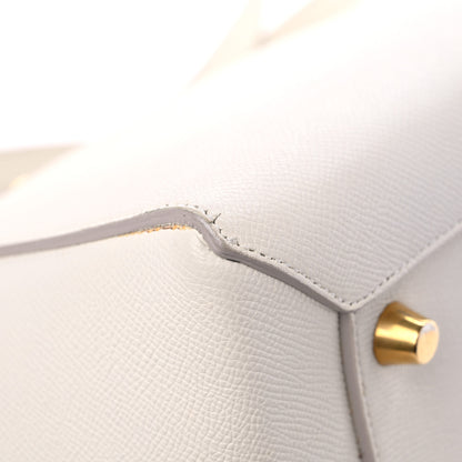 Celine Grained Calfskin Mini Belt Bag White 10 of 14