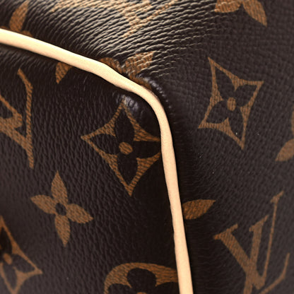 Louis Vuitton Monogram Speedy Bandouliere 20 Black 8 of 12