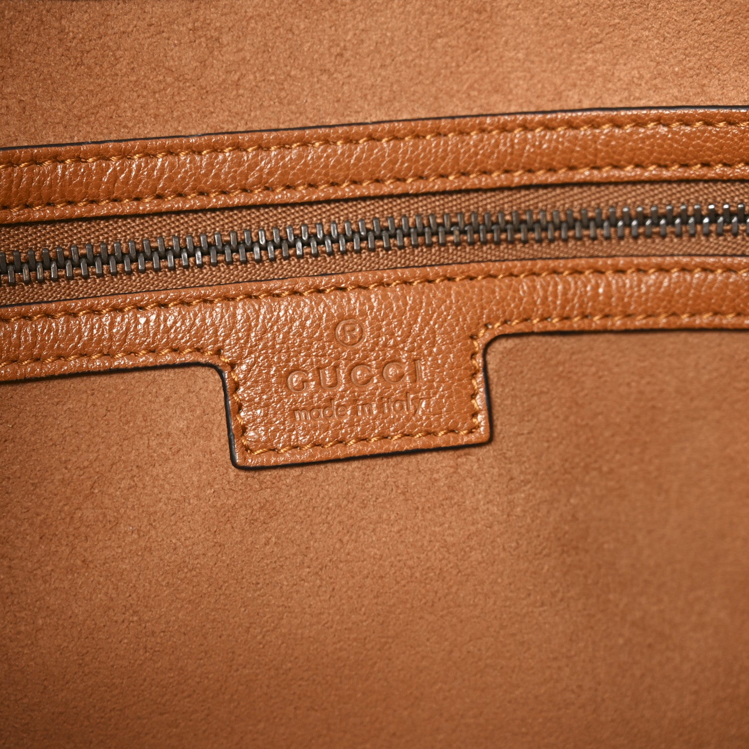 Gucci Goatskin Medium Aphrodite Shoulder Bag Tan 6 of 10