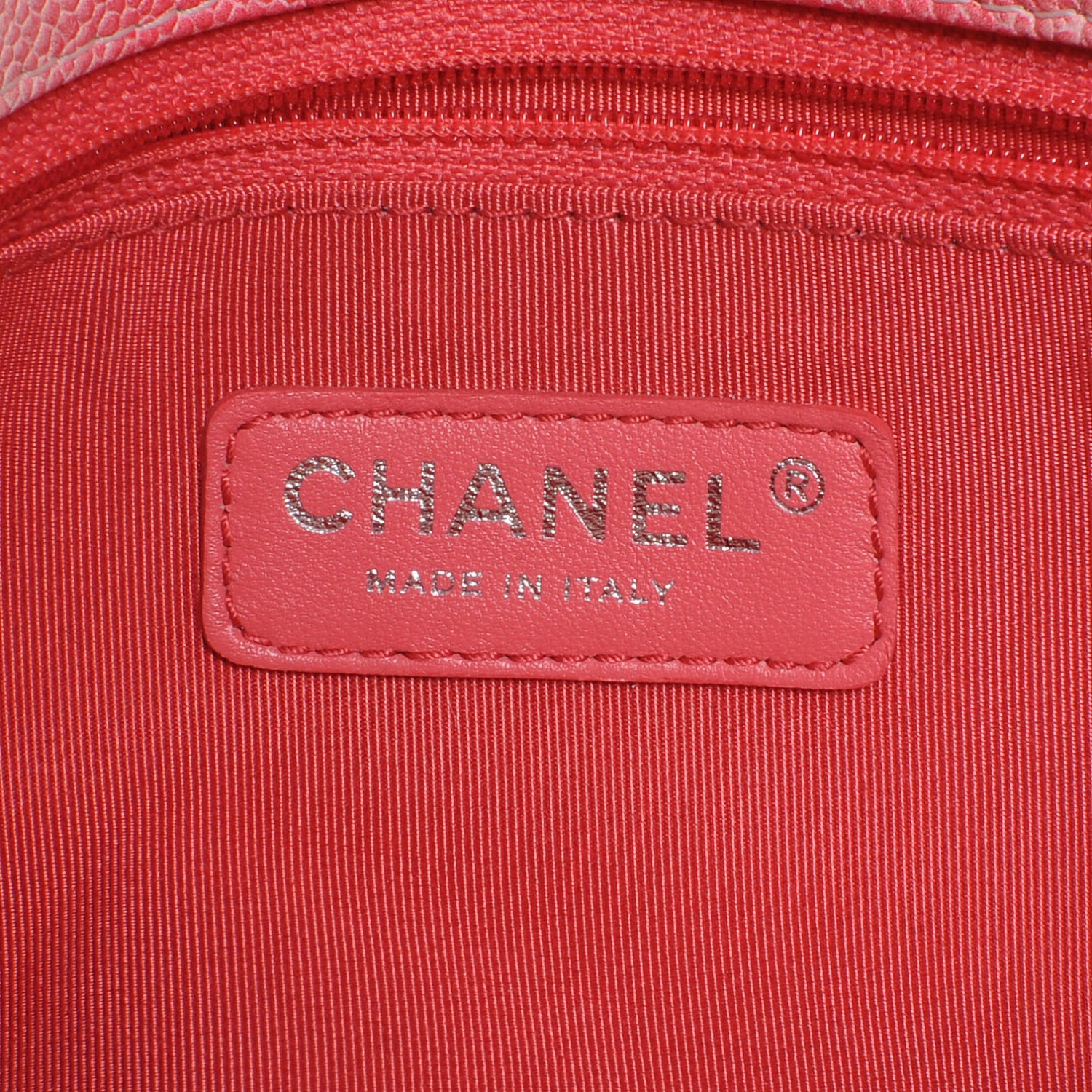 Chanel Caviar Quilted Ombre Jumbo Single Flap White Rose Pink 8 of 9