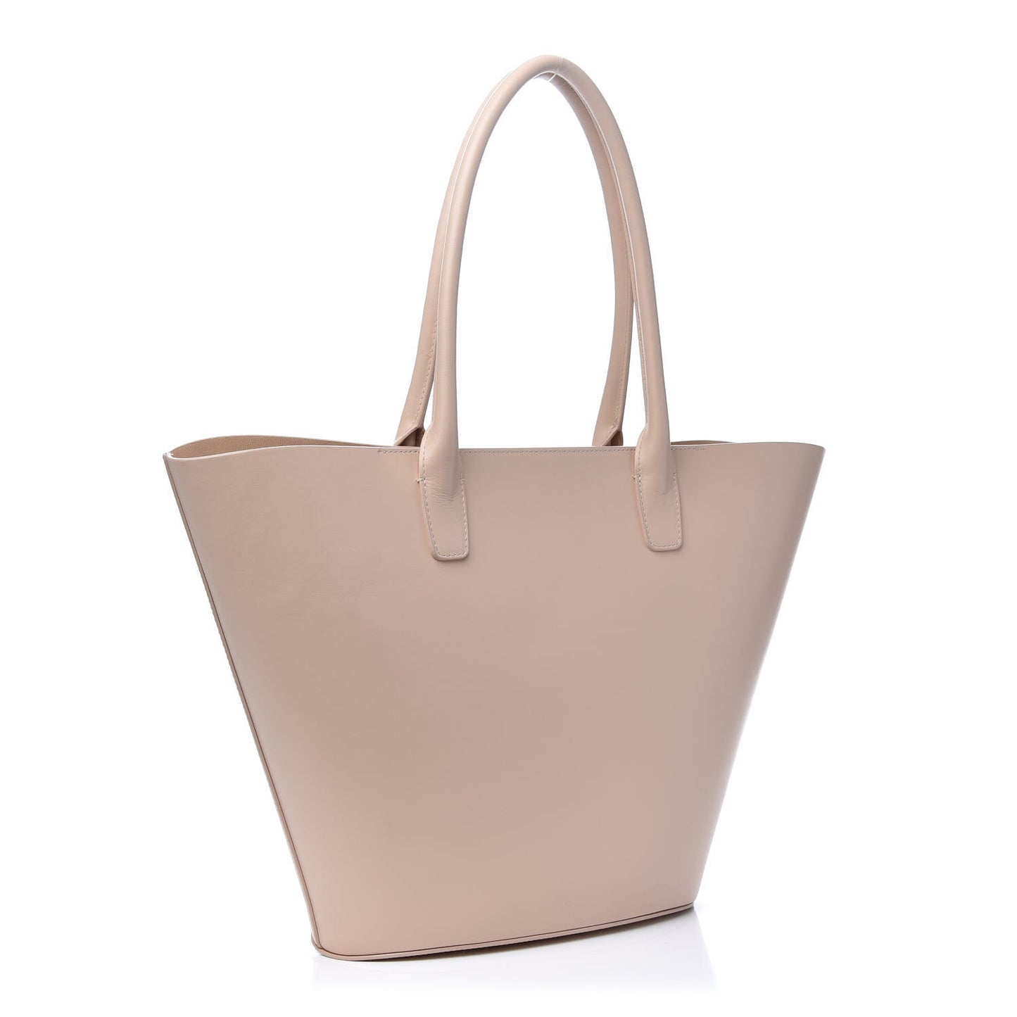Calfskin Triangle Tote Rosa