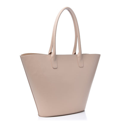 Mansur Gavriel Calfskin Triangle Tote Rosa 3 of 10