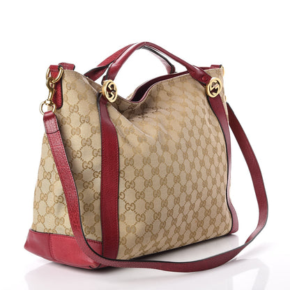 Gucci Monogram Medium Miss GG Top Handle Bag Dark Red 3 of 10