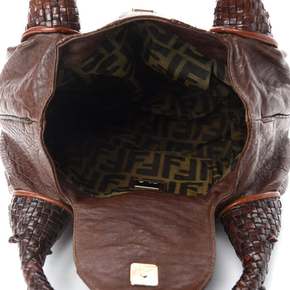 Fendi Nappa Nuvolata Small Spy Cognac 5 of 10