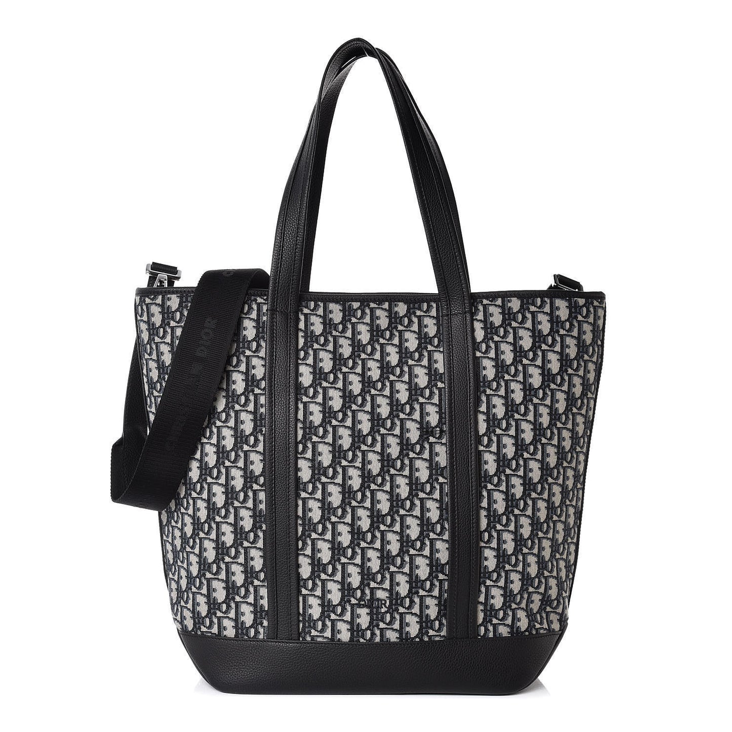 HOMME Oblique Grained Calfskin Tote Blue