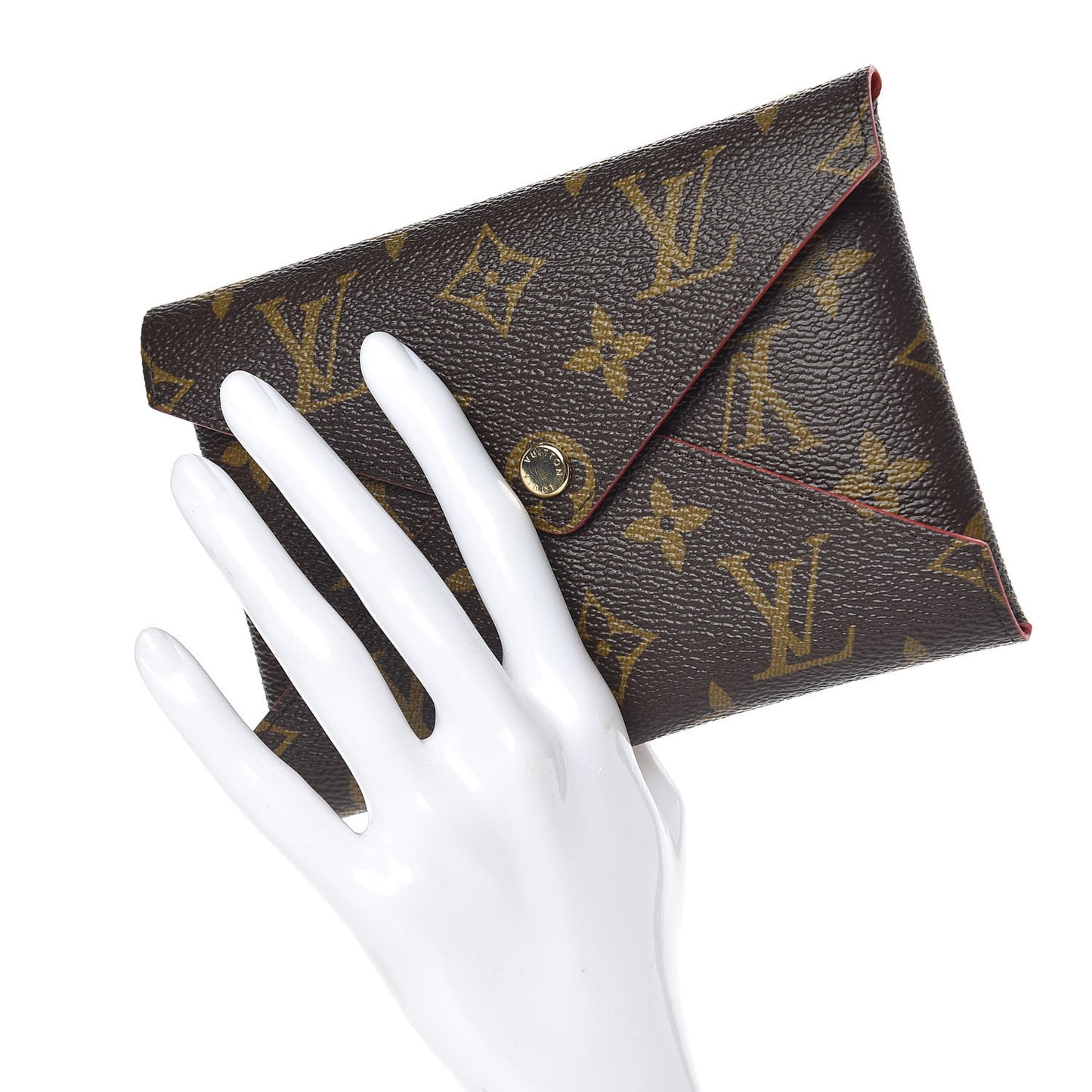 Monogram Medium Kirigami Pochette Insert Coquelicot