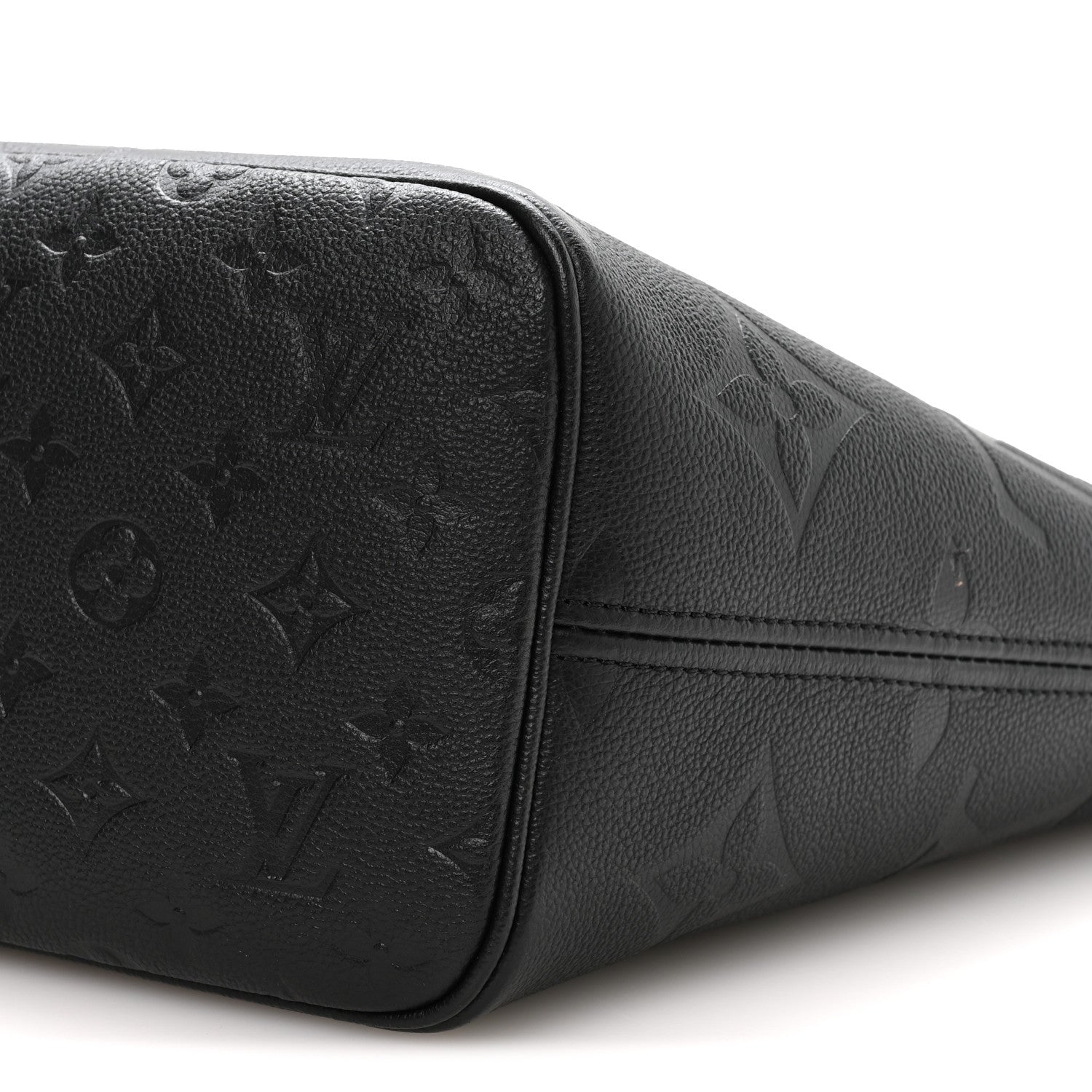 Louis Vuitton Empreinte Monogram Giant Neverfull MM Black 11 of 12