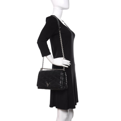 Louis Vuitton Lambskin Malletage GO-14 MM Black 3 of 9
