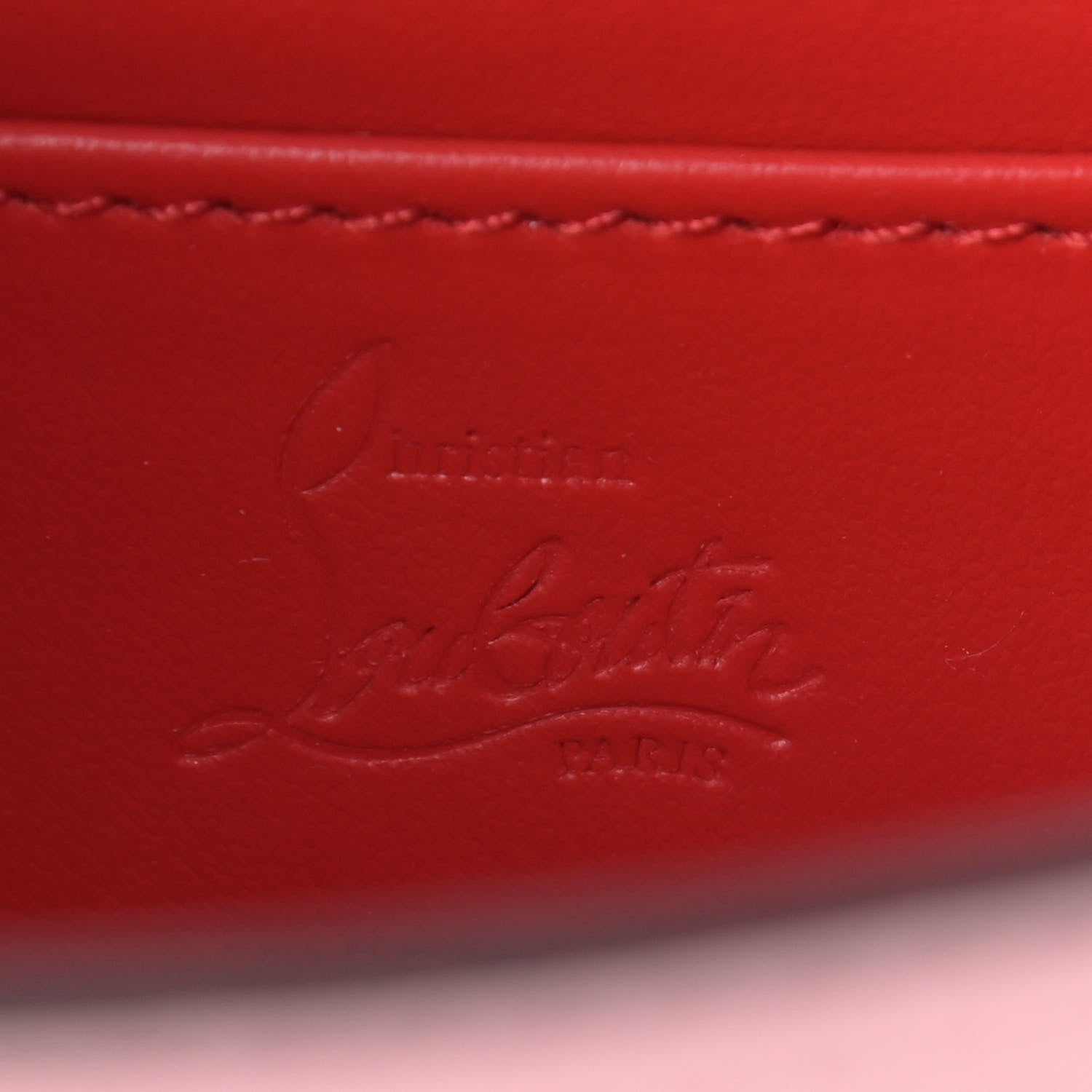 Christian Louboutin Grained Calfskin Mini Elisa Top Handle Bag Pink 6 of 8