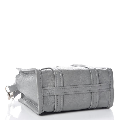 Balenciaga Agneau XXS Bazar Shopper Tote Gris Haussmannien 5 of 18