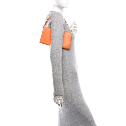 Louis Vuitton Epi Pochette Accessories 24 Mandarin 2 of 8