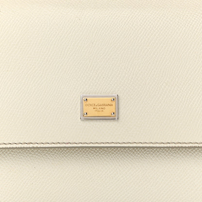 Dolce & Gabbana Dauphine Small Miss Sicily Satchel White 7 of 17