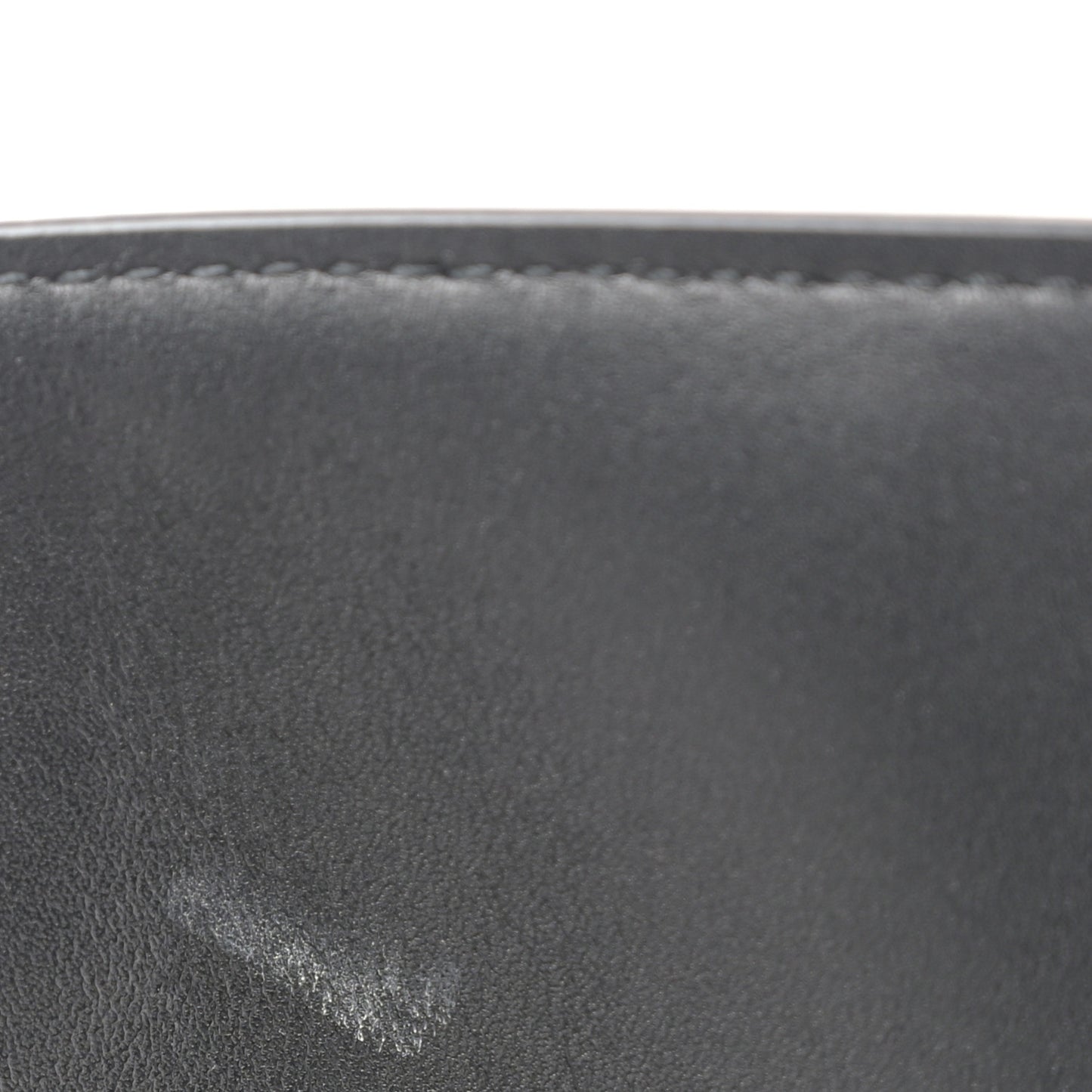 Smooth Calfskin Maxi Trapezoid Shopping Tote Black