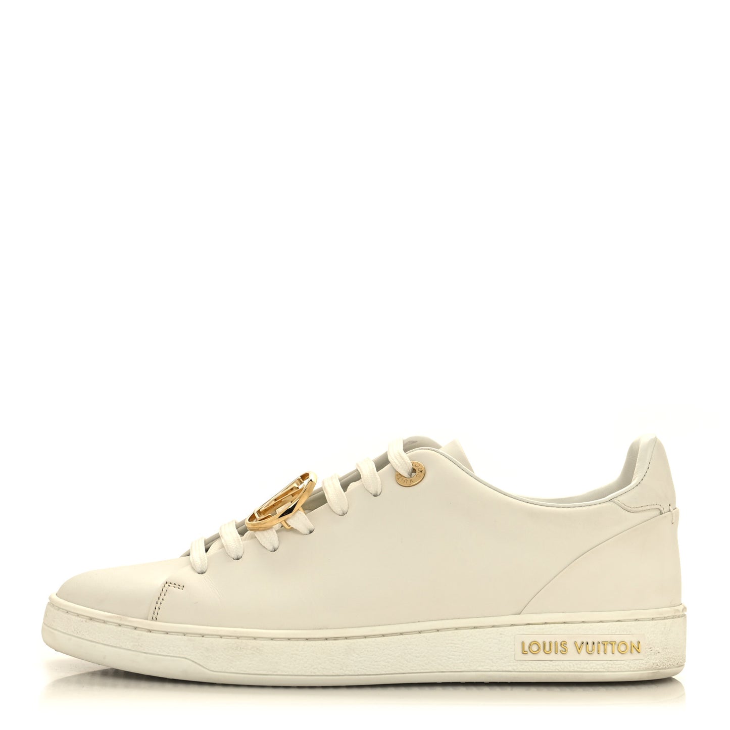 Calfskin Frontrow Sneakers 36.5 White