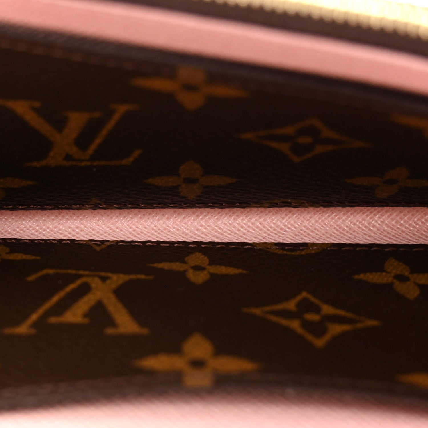 Louis Vuitton Monogram Emilie Wallet Rose Ballerine 5 of 7