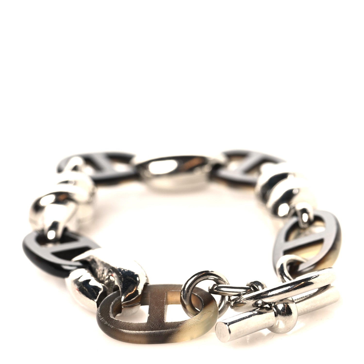 Hermes Metal Horn Rivage Bracelet 3 of 4