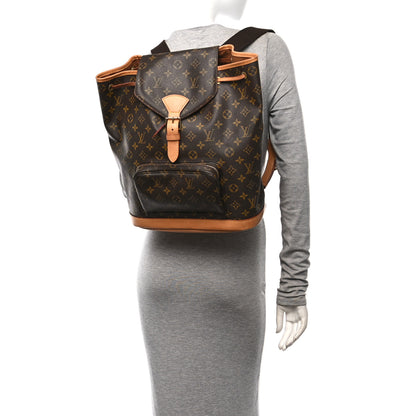 Louis Vuitton Monogram Montsouris GM Backpack 2 of 10