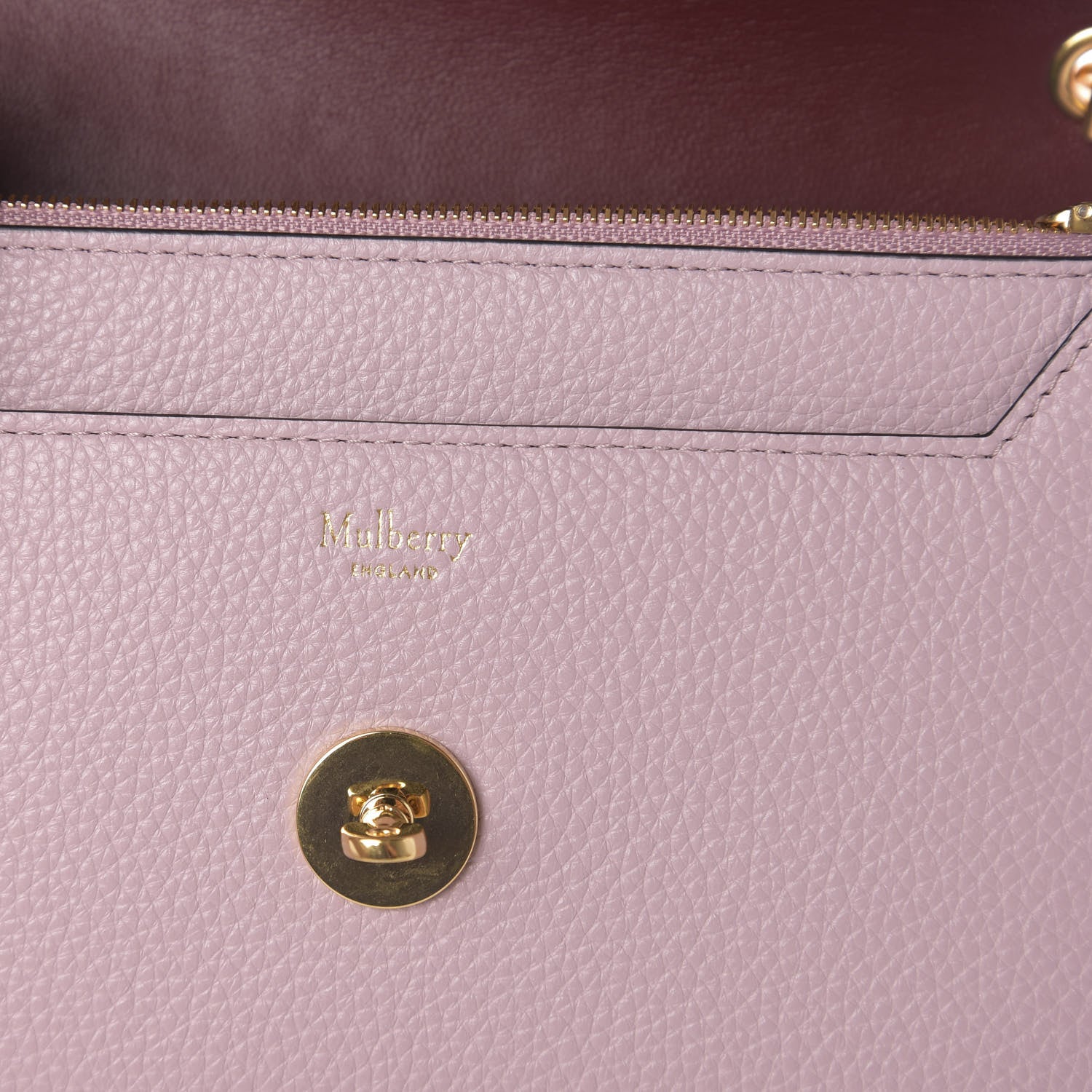 Mulberry Natural Grain Calfskin Small Darley Satchel Blossom 6 of 8