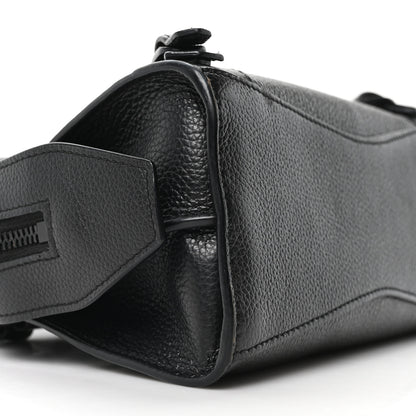 Balenciaga Grained Calfskin Neo Classic Black Hardware Mini City Black 8 of 9