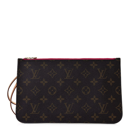 Louis Vuitton Monogram Neverfull MM GM Pochette Pivoine 1 of 8