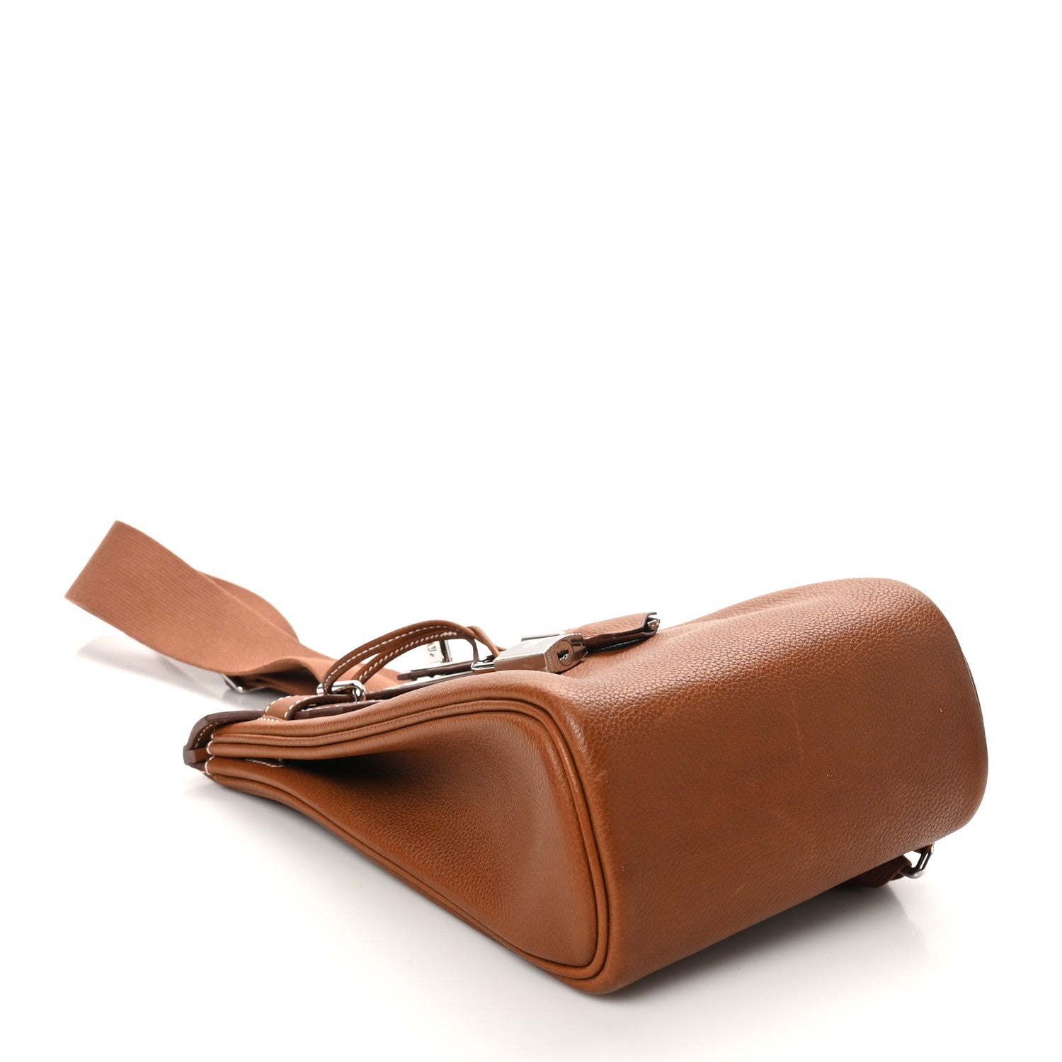 Hermes Natural Barenia Faubourg Hac A Dos PM Backpack Fauve 8 of 10