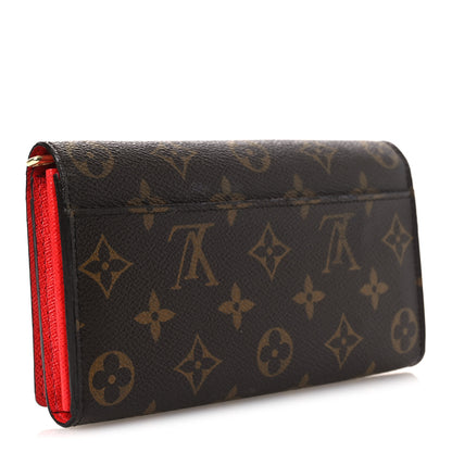 Louis Vuitton Monogram 2017 Christmas Animation Sarah Wallet 3 of 10