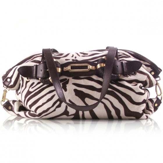 Pony Hair Zebra Bowler