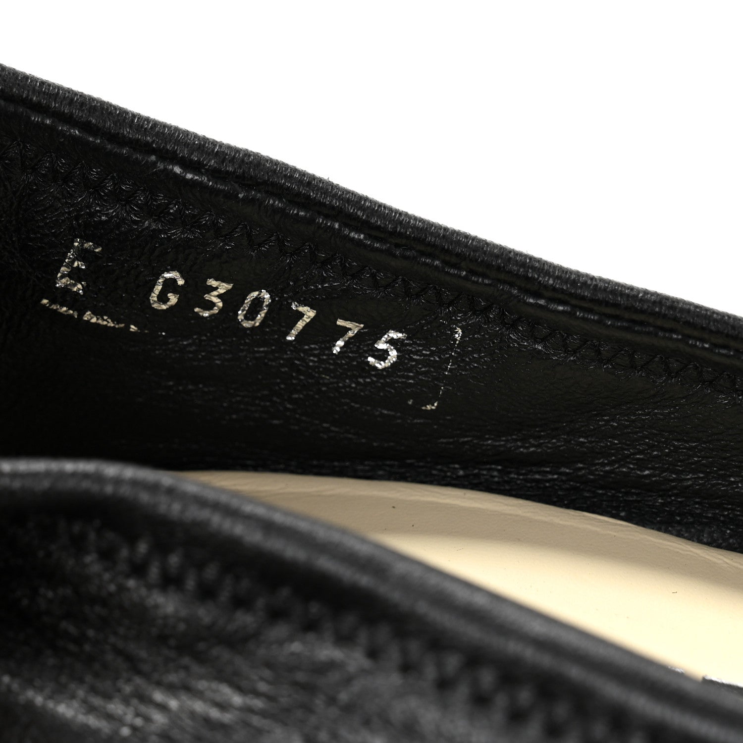 Chanel Lambskin Elastic Patent Cap Toe Pumps  36.5 Black 9 of 11