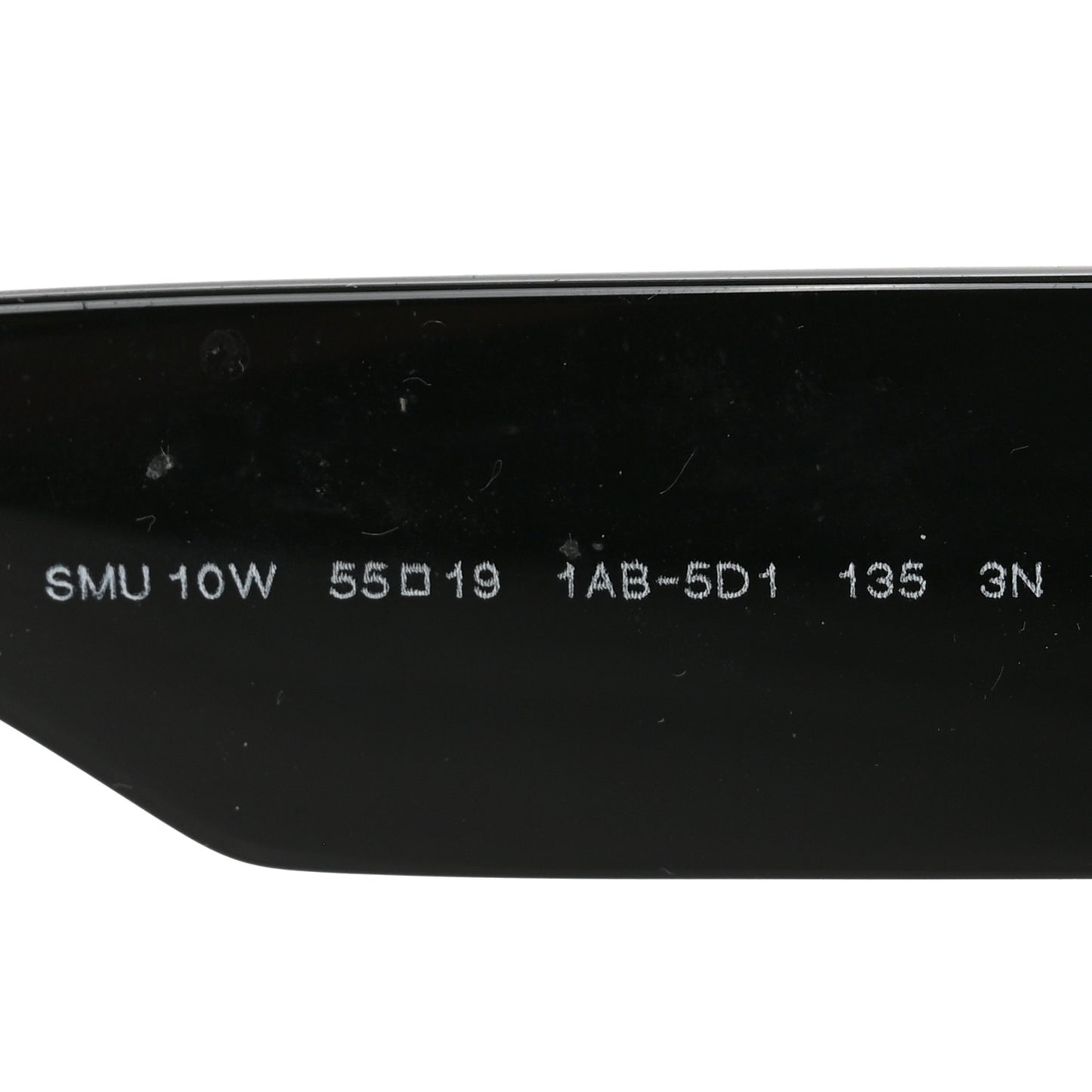 Acetate Glimpse Sunglasses SMU 10W Black
