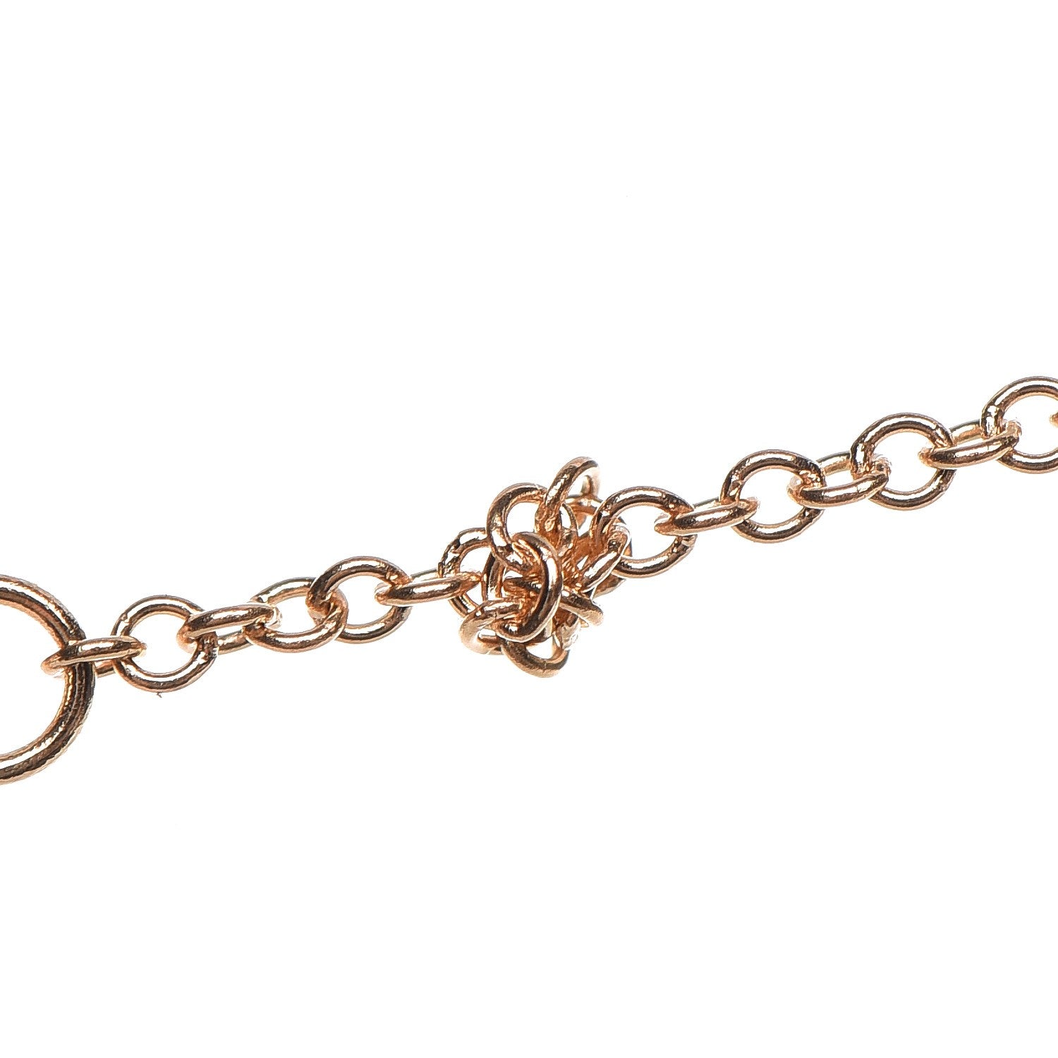 Tiffany 18K Rose Gold Mini Key Pendant Necklace 7 of 8
