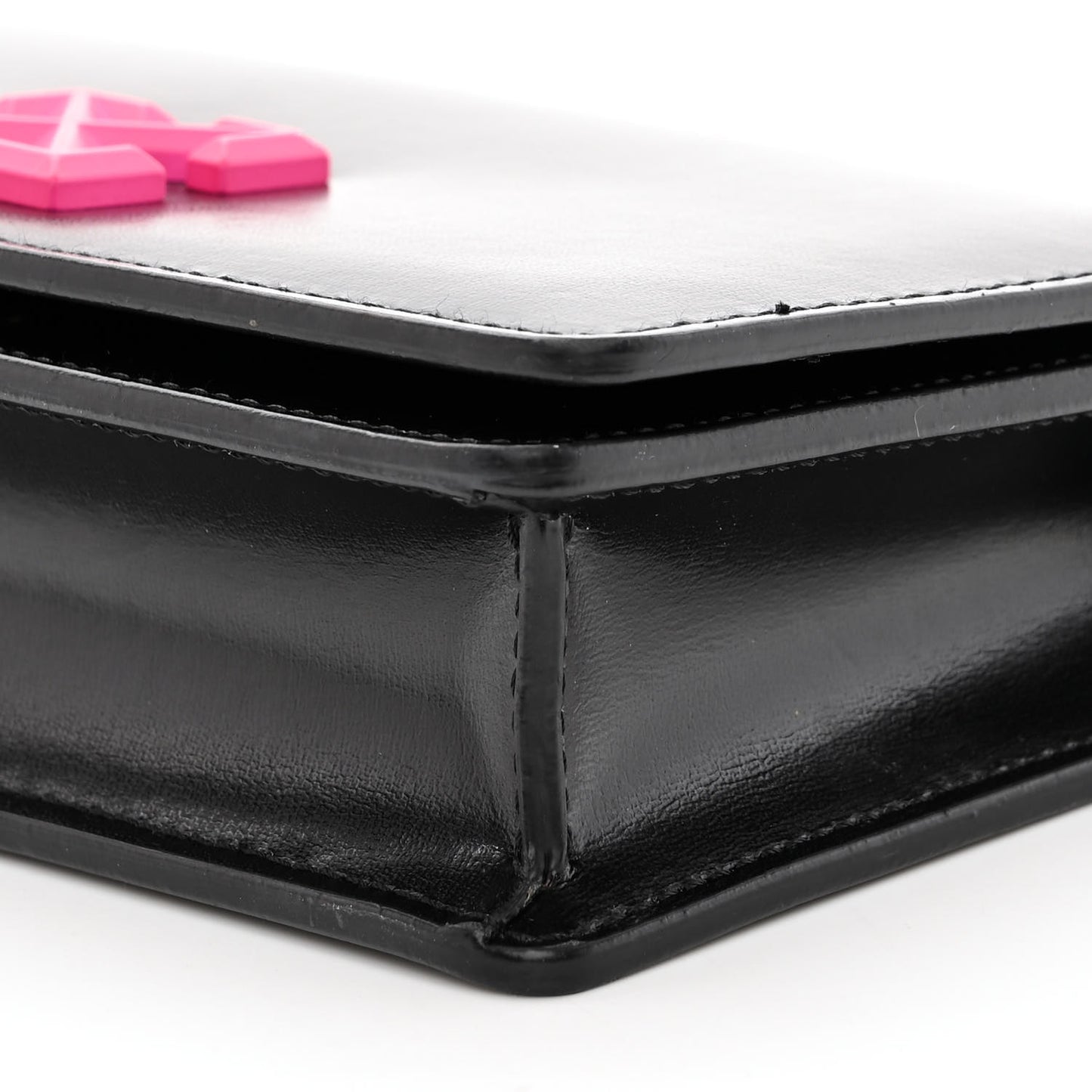 Calfskin Jitney 0.5 Crossbody Bag Black