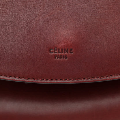 Celine Natural Calfskin Trotteur Messenger Bag Burgundy 7 of 11